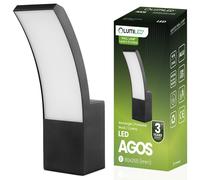 Applique murale ext?rieure LED 12W 4000K AGOS LUMILED pour jardin et fa?ade