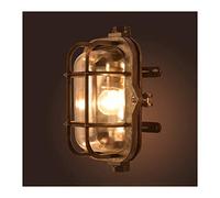 Applique murale Exterieur Hublot,Marine Nautique Lumière Vintage industrielle Lampe de bateau Étanche IP65 Retro Appliques Murales Décoration Luminaire pour éclairage Couloir Jardin Terrasse Garage,A