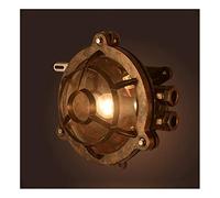Applique murale Exterieur Hublot,Marine Nautique Lumière Vintage industrielle Lampe de bateau Étanche IP65 Retro Appliques Murales Décoration Luminaire pour éclairage Couloir Jardin Terrasse Garage,B