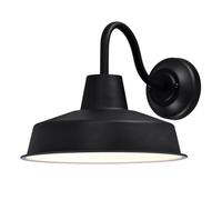 Applique murale Extérieur Lampe LED Variable Laterne Jardin Patio ACADEMY Noir [EEK: F]