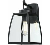 Mur Laterne Extérieur Niko Westinghouse Noir Applique murale Jardin Patio Lampe