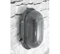 Applique Murale Extérieur Ovale E27 Laiton Verre 26 CM Petit IP64 Lampe Keller