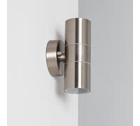 Applique Murale Extérieure Acier Inoxydable Éclairage Double Face Satin