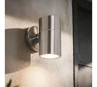 LEDKIA LIGHTING Applique Murale Extérieure Acier Inoxydable Satin Argent GU10