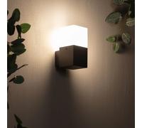 Applique Murale Extérieure Aluminium Domus Noire