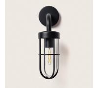 Applique Murale Extérieure Aluminium Logan Noir