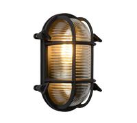 Applique Murale Extérieure Aluminium Noir IP65 H:19Cm Lampe De Jardin