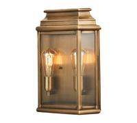 Applique murale exterieure applique murale exterieure lanterne laiton verre 2 flammes IP44 cour