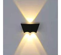 Applique murale extérieure Applique murale haut et bas Appliques murales à LED Éclairage de porche étanche Lampes murales extérieures modernes en aluminium,Luminaire