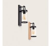 LEDKIA LIGHTING Applique Murale Extérieure Benny Noir E27