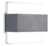 Applique murale extérieure - BRILLIANT - ARCHIE - Métal et plastique - Anthracite - LED intégrée -7 W IP44