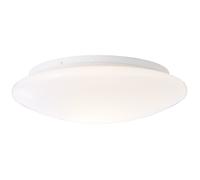 Applique murale extérieure - BRILLIANT - FARLY - Métal et plastique - Blanc - E27 - 1 x 20 W IP44