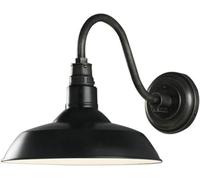 Applique murale extérieure étanche E27 IP65 ge industrielle en fer noir pour cour, jardin, garage, couloir, style rustique rétro