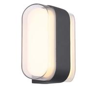 Globo Lighting Plixon applique murale extérieure 1x12 W blanc-transparent-anthracite 34315