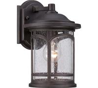 Wandleuchte Extérieure Elstead Lighting Lanterne Bronze Acier Noir IP44 E27
