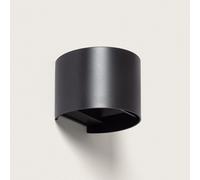 Applique Murale Extérieure LED Dimmable 6W Éclairage Double Face Eros Curvy