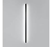 Applique Murale extérieure Longue, étanche IP65, luminaire linéaire pour Porche, Fixation Murale, Bande métallique Noire, pour Jardin, Couloir, Chambre, encadrement de Porte.