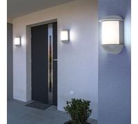 Applique Murale Extérieure Luminaire de Façade Hauswandleuchte LED Jardin 7W Alu
