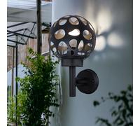 Applique Murale Extérieure Luminaire de Façade Inox Anthracite Boule Jardin