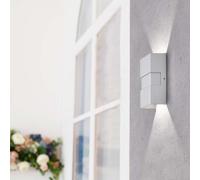 Applique Murale Extérieure Luminaire de Façade LED Spot Haut Bas Grand Lumière