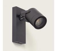Applique Murale Extérieure Orientable Aluminium 1 Spot Midway Noir