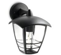 Philips Applique d'extérieur Creek Wall Lantern Noir 1x60W 230V 153813016