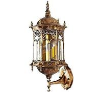 Applique Murale extérieure pour Salon de Coiffure, 49 cm, éclairage LED, étanche, enseigne « Ouvert » | Lampe pour Poteau de Coiffure en Acier Inoxydable avec Bande Lumineuse rotative, B