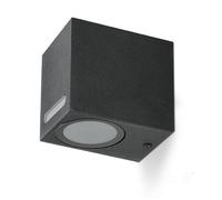 Applique murale extérieure QUERK 6 GU10 IP54 noire Kobi Light
