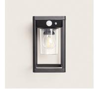 LEDKIA LIGHTING Applique Murale Extérieure Solaire LED 2W Aluminium Devah avec Détecteur de Mouvement Noir