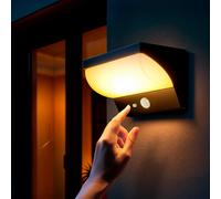 Applique Murale Extérieure Solaire LED 5W Aluminium avec Détecteur de Mouvement