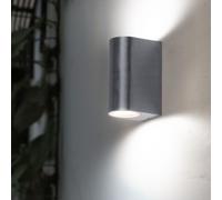 Applique Murale Extérieure Up Down Lampe De Balcon Lampe En Alu H 15,1 Cm