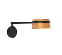 Applique murale - FARO BARCELONA - Loop II - LED 6W intégré - Métal et bois - Orientable et dimmable