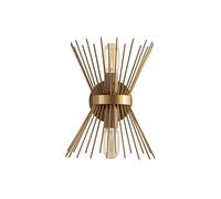 Applique murale filaire en métal - H. 33 cm - Doré - KIRPI