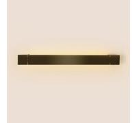 Applique Murale Filaire LED Noire Moderne pour Chambre à Coucher, pivotante à 350°, Applique Murale d'intérieur Minimaliste, éclairage Blanc Chaud 3000 K, pour Salon, Chevet, escaliers