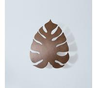 Applique murale Folah Envostar, dimmable, bois foncé, Salon / Salle à manger, Bois, Applique