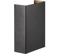 Applique murale FOLD 10 Aluminium Noir, H.14.9 - IP54 - LED Module /Nordlux Extérieur Noir G