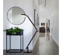 Lampe de Table Applique Murale Lumière Serrage Lecture Hauteur Souple Métal Noir