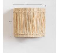 Applique Murale Girul Naturel Multicolore