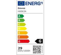 Applique Murale - Govee - H6063312 - LED - 12W - Télécommande Inclus