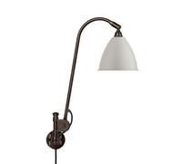 Applique Murale Gubi Bestlite BL6, Laiton Noir et Blanc