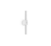 Applique murale HELVA Double Basic Matière plastique Blanc, H.5.7 - IP44 - LED Module / Intérieur