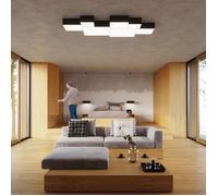 Applique Murale - HORUS - Moderne - Noir - E27 - Design Contemporain - Loft