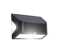 Applique murale hybride Solaire / USB, 700 Lumens, IP54, 3 modes d'éclairage, 10h d'autonomie avec détecteur de mouvement
