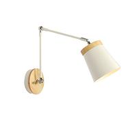 Applique Murale Industrielle, Bras pivotant réglable, Ampoule E27, Style rétro Rustique, pour Cuisine, Bar, Salon, loft