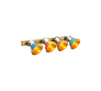 vidaXL Applique murale industrielle Multicolore 90x25 cm E27 Multicolore