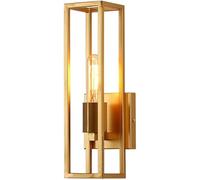 Applique Murale Industrielle Rétro Géométrique En Métal, Suspension Murale