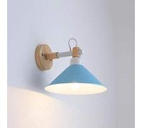 Applique Murale Industrielle Style Macaron - Lampe de Grange en métal avec Abat-Jour en Forme d'entonnoir en Fer pour la décoration intérieure, Style Moderne, Parfaite pour Le Salon et la Chambre