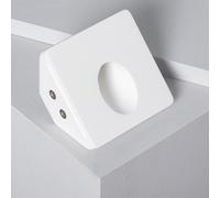 Applique Murale Intégration Plâtre/Placo 2W Coupe 103x100 mm