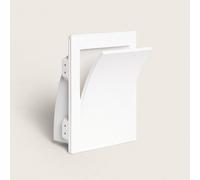 Applique Murale Intégration Plâtre/Placo pour Ampoule LED E14 Découpe 313x253 m