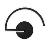 Applique Murale Intérieur LED 8W Applique Murale Noir Blanc Chaud Minimaliste Wash Appliques Murales pour Salon Chambre Couloir Couloir Escaliers AC 220V [Classe Énergétique A++]